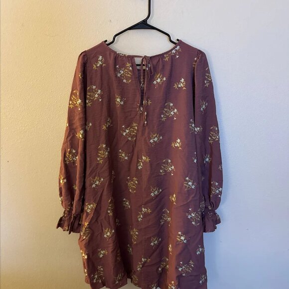 A New Day Long Sleeve Dress with Pockets - Picture 2 of 3